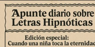 Cuando una niña toca la eternidad