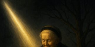 Un rayo de luz y amor en la noche negra del terror