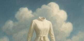 El vestido que nació de un paracaídas