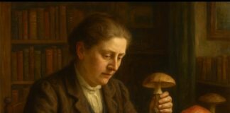 Cuando la aguja del hongo susurra y el cuento se alza: Beatrix Potter y el sueño revelado de la naturaleza