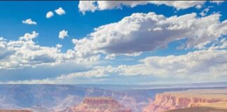 El descubrimiento del Gran Cañón del Colorado.