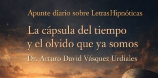 La cápsula del tiempo y el olvido que ya somos.