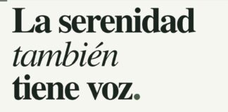 La serenidad también tiene voz.
